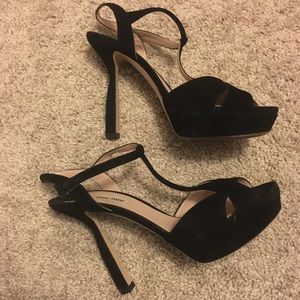Miu miu Black platform heels. Made in Italy